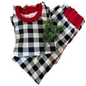 Hanna Andersson Buffalo Check Pajama Set Christmas/Fall